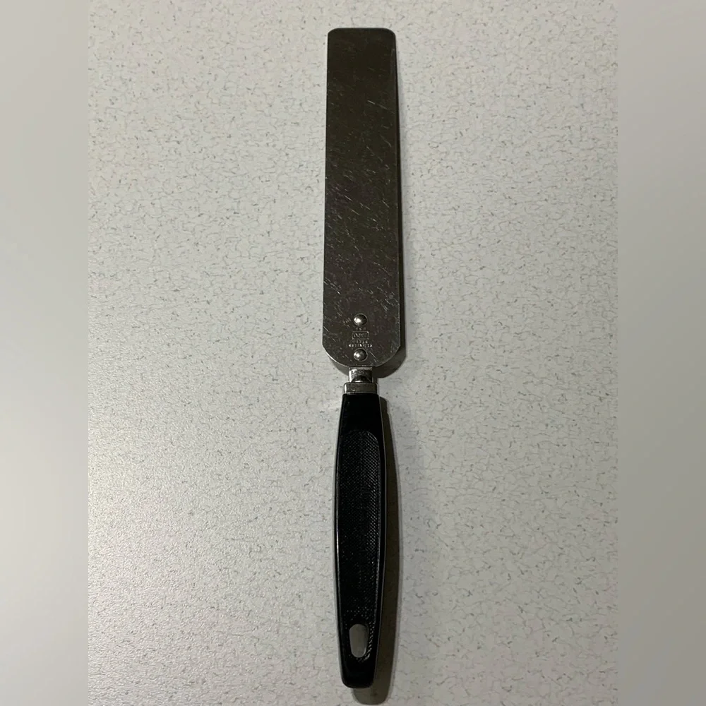 EKCO Flat Cake Frosting Spreader Vintage USA Stainless Steel 12” Mid-century MCM